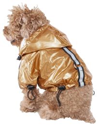 Reflecta-Sport Adjustable Reflective Weather-Proof Dog Raincoat (Size: M)