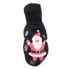 Pet Life LED Lighting Juggling Santa Hooded Sweater