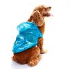 Waterproof Thunder-Paw Adjustable Zippered Folding Travel Dog Raincoat