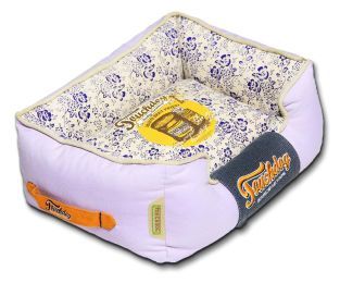 Touchdog Floral-Galore Vintage  Designer Dog Bed (Size: L)