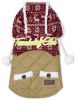 Touchdog Snowadayz Pom Pom Pet Hooded Sweater