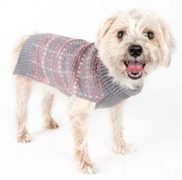 Vintage Symphony Static Fashion Knitted Dog Sweater (Size: Medium)