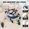 VEVOR 2 Wheels Wheelchair for Dogs