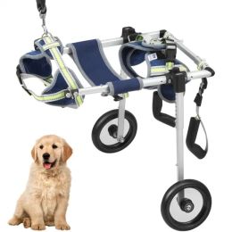 VEVOR 2 Wheels Wheelchair for Dogs (Size: XSmall)