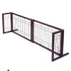 Wood Freestanding Gate Adjustable Width 40"-71"